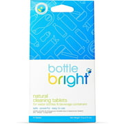 Bottle Bright Biodegradable All Natural Effervescent Bottle Cleaning Tablets