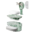 thumbnail image 4 of lanema Practical Soap Dish Holder Holder with Strong Adsorption Convenient Soap Box, 4 of 19