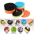 thumbnail image 4 of 12PCS Ensemble de Cire Portable Auto Roue Kit Pad Kit Voiture Polissage Éponge Mousse 3inch, 4 of 11
