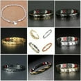 thumbnail image 3 of K-KED Therapeutic Energy Healing Magnetic Bracelet Therapy Arthritis Men Women Jewelry-#12, 3 of 9