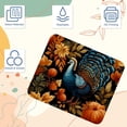 thumbnail image 3 of Thanksgiving Square Printed Desk Mat Gaming Mouse Pad Non-Slip Rubber Bottom 8.3x9.8 Inch - Suitable for Office and Gaming, 3 of 6