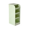 thumbnail image 1 of Caja de almacenamiento de escritorio con rejilla Begine, verde, con 4 ranuras, organizador de bolígrafos para oficina, escuela, hogar, suministros, soporte para bolígrafos, gran capacidad, bonito, 1 of 5