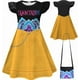 thumbnail image 1 of KAWELL Vestido de cantante pop para niñas Disfraz de cazadores para niños Disfraz de Halloween, talla 7-8 años, 1 of 5