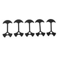 thumbnail image 2 of S SERENABLE 5 Pieces of Multifunction Camping Tarp Fixed Rope Loop Non- Knot - Black, 2 of 7