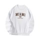 thumbnail image 5 of Sudadera con Cuello Redondo para Mujer Otoño Invierno Casual Ajuste Holgado Moda Manga Larga Cuello Redondo Jersey Tops para Viajes Oficina Blanco XL, 5 of 8