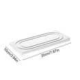 thumbnail image 3 of ZZkhGO Absorbent Diatomite Tray Set, Multipurpose Soap Hand Soap Dry Mat, Quick-Drying Kitchen Bathroom Countertop Accessories, White, 3 of 6