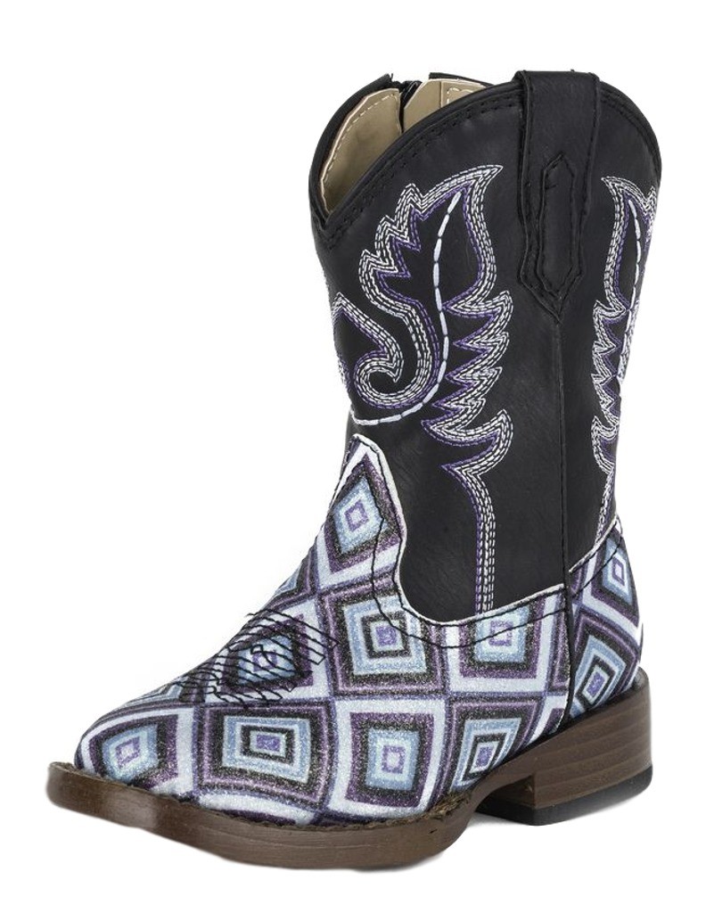 girls black cowboy boots