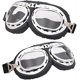 thumbnail image 5 of Gorra de aviador CHAO con gafas de piloto y orejeras de piel para hombres y mujeres, 5 of 5