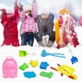 thumbnail image 5 of Kit para hacer bolas de nieve HUOGUO, juguetes de nieve de invierno para niños, 10 unidades, 5 of 5
