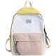 thumbnail image 1 of Mochila sencilla de Color sólido estilo japonés coreano para adolescentes, mochila escolar informal para estudiantes, mochila de viaje de nailon impermeable Sincero  Hogar, 1 of 8