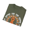 thumbnail image 4 of Leukemia Cancer Awareness Facts Orange Ribbon Month TShirt, 4 of 6
