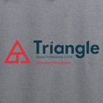 thumbnail image 3 of CafePress - Triangle Education Foundation Tagline Sweatshirt - Crew Neck Sweatshirt, 3 of 4