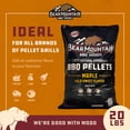 thumbnail image 3 of Bear Mountain BBQ 100% Natural Hardwood Maple Sweet Flavor Pellets, 20 Pounds, 3 of 8