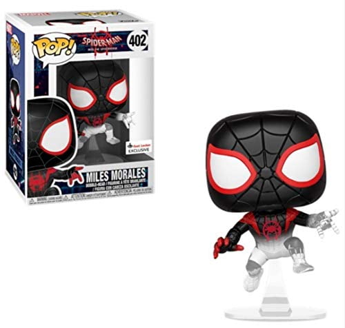 Funko Pop Marvel: Animated Spider-Man Movie - Miles Morales Spider-Man Translucent (Exclusive