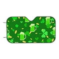 thumbnail image 7 of Goofa St Patrick's Day2 Printed Car Windshield Sunshade,Foldable Reflective Sun Visor,UV Protection Heat Blocker Sunshade,Car Cooling Accessory-Medium, 7 of 7