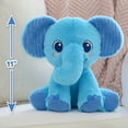 thumbnail image 5 of Playskool Playtime Pals Elephant Plush Stuffed Animal, Soft Material, Kids Ages 12 Months and up, 5 of 7