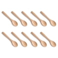 thumbnail image 2 of Bewildely Paquete de 10 cucharas de pequeñas, utensilios de comedor para niños, cucharadita de miel, condimentos de cocina para condimentos de Mostrada tipo 1 Bewildely HA059797-01B, 2 of 6
