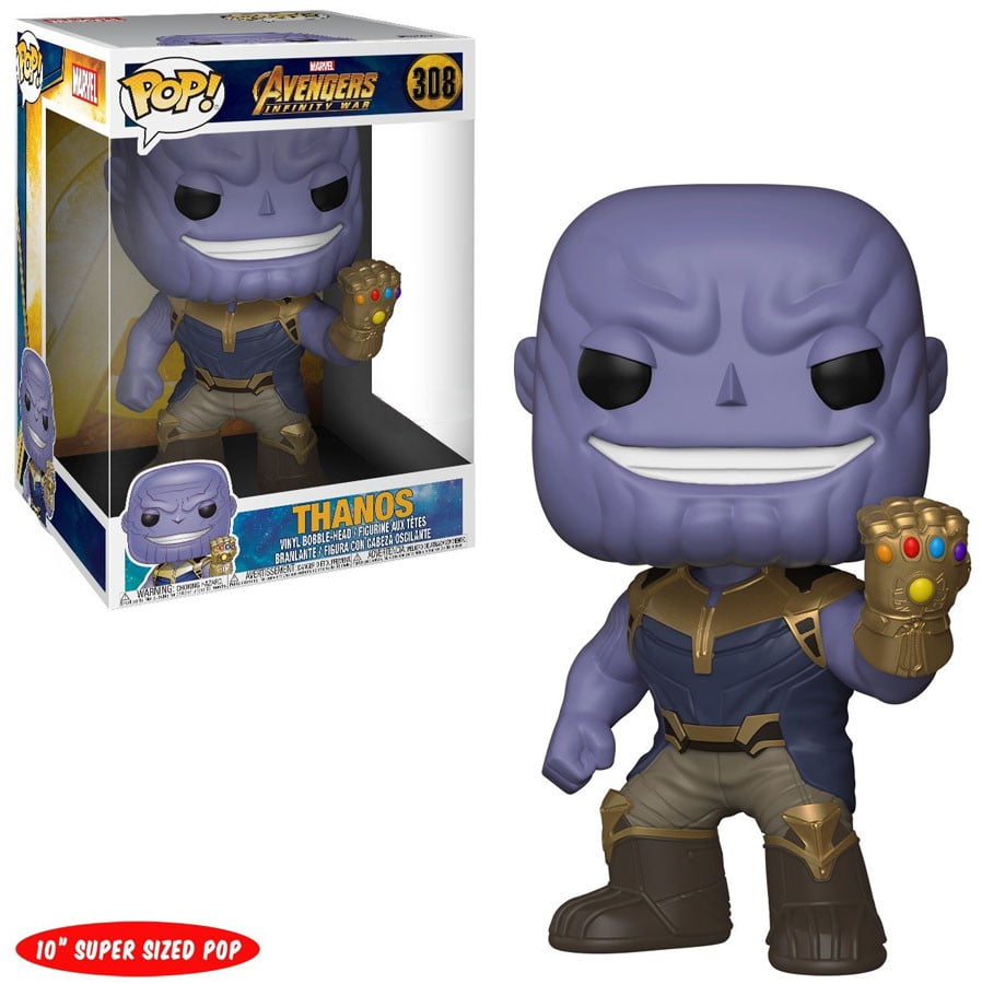 Verplicht Martin Luther King Junior fenomeen Funko POP! Marvel Thanos Vinyl Bobble Head [Super Sized] - Walmart.com