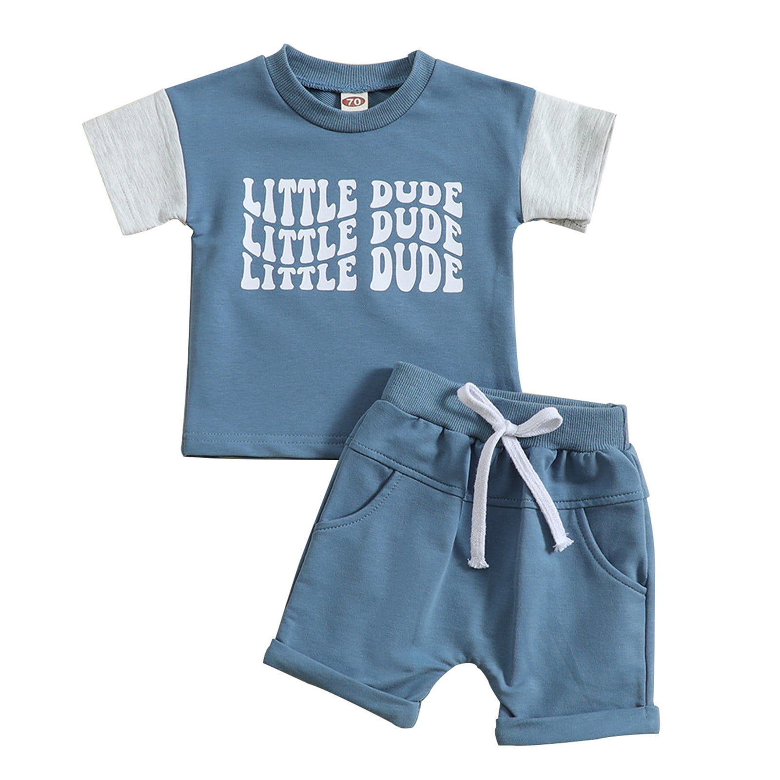 Magrit Short Set Milk　2-3y B91xZ Baby Boys 2 Pieces Short Set Boys Short Sleeve Shirt and