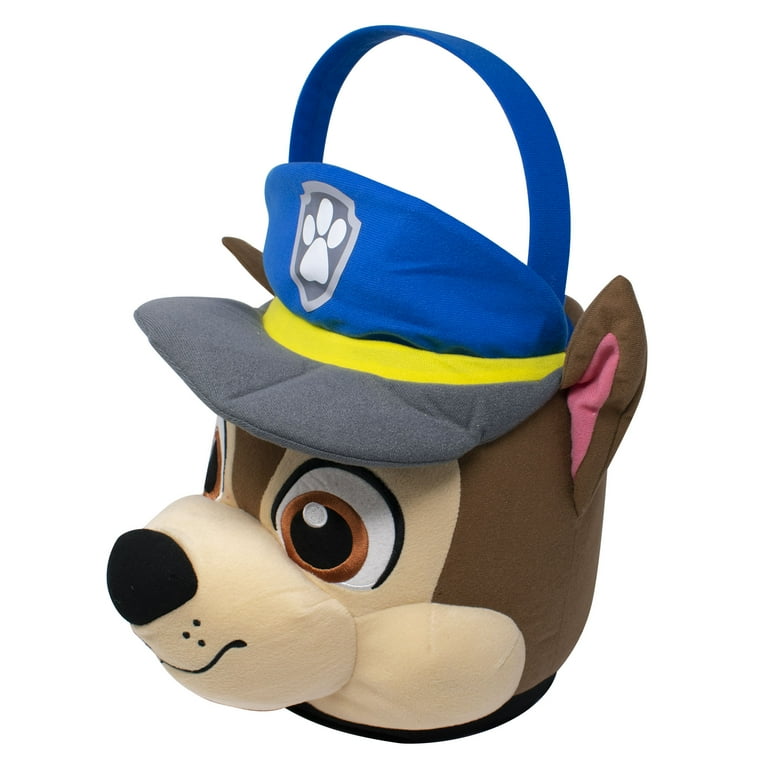 Paw Patrol Chase Medium Plush Easter Basket