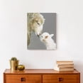 thumbnail image 4 of Creative Products Mom and Child Sheep 11x14 Canvas Wall Art, 4 of 5