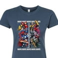 thumbnail image 3 of Marvel - Heroes Vs Villains - Juniors Fitted Graphic T-Shirt, 3 of 5