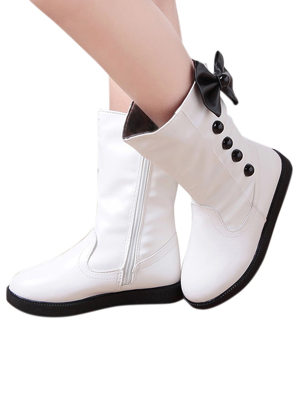 Details about   Kids Girls New Fashion Winter POM POM Snow Boots Children Warm Princess Shoes 