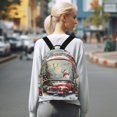 thumbnail image 7 of JIALIOU Mini Backpack Purse for Women Quilted Casual Daypack Small Travel Shoulder Bag, Christmas Tree Truck Snowman, 7 of 7