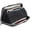 black, variant on Women 36 Slots Blocking Card Holder Large Long Leather Zipper Organizer Accordion Wallet