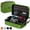 Green, variant on COOWPS Carrying Case for Nintendo Switch 2 (2025), All-in-One Travel Bag with Shoulder Strap, 20 Game Card Slots, 4 Thumb Grip Caps, Travel Case for Switch 2 Accessories