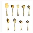 thumbnail image 1 of Gold Plated Stainless Steel Kitchen Utensil Set - 9 Piece Titanium Gold Cooking Tools Gift Set for Home & Family, 1 of 3