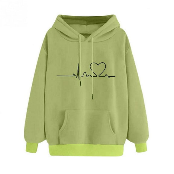 Yievot Women's Pullover Hoodie, Long Sleeve Printed Hooded Sweatshirts for Juniors, Gift Hoodies Blouse Tops for Ladies