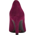 thumbnail image 3 of Women's Rockport Total Motion Pointy Toe Scallop Pump Port Wine Suede 9 M, 3 of 5