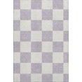 thumbnail image 2 of Addison Rugs Mayfield Premium Machine Washable Transitional Geometric Lavender Rectangle Rug, 3' x 5', 2 of 6