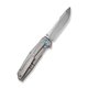 thumbnail image 2 of WE Knives Shadowfire Frame Lock 22035-2 Gray Titanium CPM 20CV Pocket Knife  Cuchillo, 2 of 4