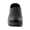 thumbnail image 4 of BJORK Swedish Professional Leather Clogs (Black Smooth - EU36), 4 of 8