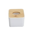 thumbnail image 1 of Kiplyki Wholesale Bamboo Cover Tissue Boxes Desktop Pumping Paper Living Room S imple Storage Box, 1 of 2