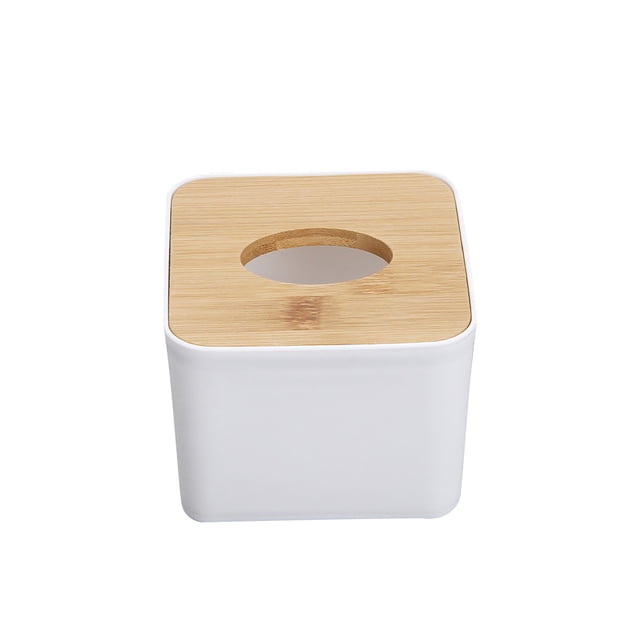 Kiplyki Wholesale Bamboo Cover Tissue Boxes Desktop Pumping Paper Living Room S imple Storage Box