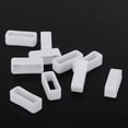 thumbnail image 3 of TISHITA 10 Pieces Rubber Watch Strap Loops Replacement Keeper Holder Loop White 18mm, 3 of 8