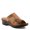 CAMEL MULTI, variant on Nivara Women’s Leather Slide Sandal Soft Insole & Supportive Wedge