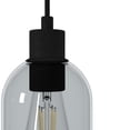 thumbnail image 4 of Hunter - Lochemeade 3-light Natural Black Iron, Large Cluster Light, Dimmable, Modern Style, Linear Shaped, for Bedrooms, Dining, Living Rooms - 19717, 4 of 9
