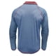 thumbnail image 3 of Blusa y camisa de manga larga con cuello vuelto para hombre, color liso, informal, a la moda, con botones, de poliéster, 3 of 3