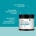 thumbnail image 3 of Dr. Mercola Pure Power Creatine Monohydrate, Unflavored, 17.6 oz (500 g), 100 Servings (1 Jar), 5g Per Serving, Non-GMO, NSF Certified for Sport, 3 of 5