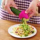 thumbnail image 1 of Batería de Cocina Cortador de frutas y verduras en espiral, rallador, pelador, utensilios de cocina (rojo), 1 of 3