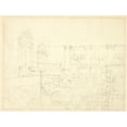 thumbnail image 2 of Augustus Charles Pugin 14x12 Black Ornate Wood Framed Double Matted Museum Art Print Titled: Study for Old Bailey, from Microcosm of London (C. 1809), 2 of 5