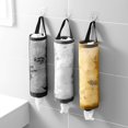 thumbnail image 1 of New Home Grocery Bag Holder Wall Mount Plastic Bag Holder Dispenser Hanging Storage Trash Garbage Bag Kitchen Garbage OrganizerOrage and Black He Qiyong unisex, 1 of 1