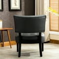 thumbnail image 2 of Blended Leather Chair | Easy Clean & Simple Design | Study Room, 2 of 4