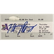 Hanley Ramirez Signed Unused Augusta Green Jackets 4/3/2003 Game Ticket SI