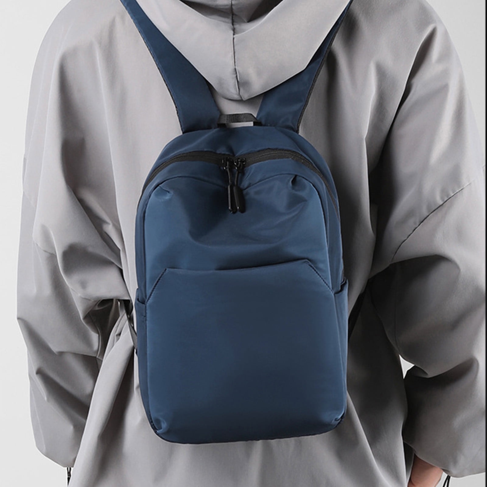 rains field backpack blue - Navy Waterproof Slim Backpack for Men and Women - 15 Inch Laptop Compartment, Flap Closure, Water Resistant & Water Repellent the Rolltop Rucksack W3 offers a convenient outside pocket with a zipper Rains Field Waterproof Navy Backpack