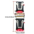 thumbnail image 5 of Soporte para cinta métrica, clip para cinturón, colgador de cintura para electricista, fácil de instalar, práctico y rápido de colgar, accesorios para doble TD derecha, 5 of 5